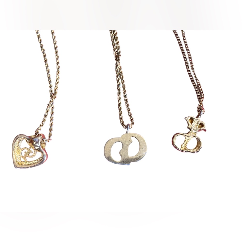 Christian Dior Gold Necklace Collection - Picture 5 of 7